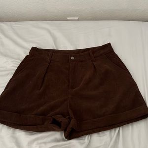 Brown shorts